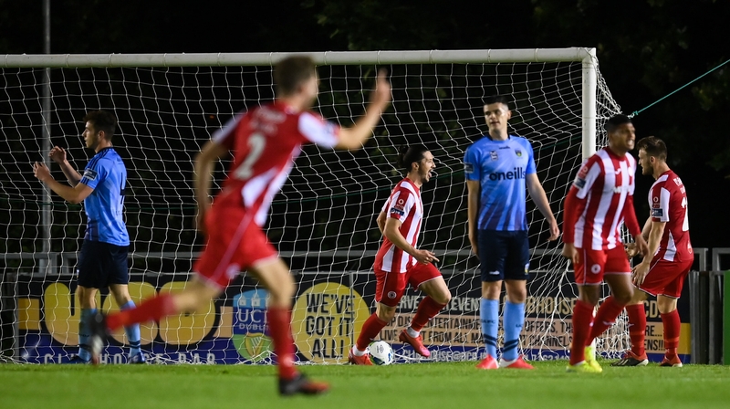 Ronan Coughlan (c) scored Sligo's second at The Bowl