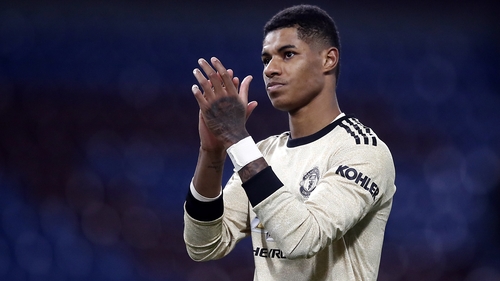 Manchester United's Marcus Rashford
