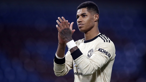 Manchester United's Marcus Rashford