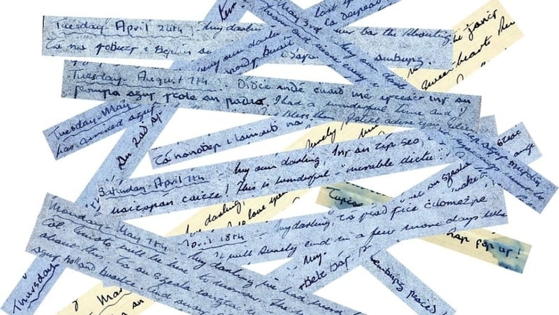 A selection of Frank Murray's wartime diary entries