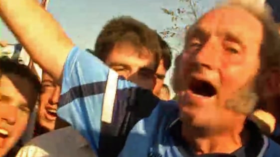 Dublin Fans Celebrate All Ireland Win (1995)