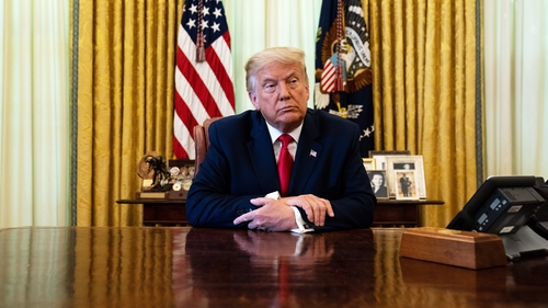 Donald Trump offered no evidence of the investigation