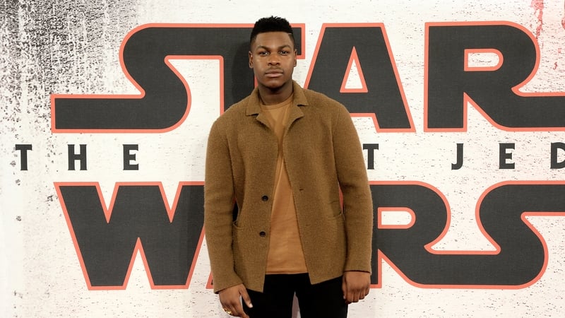 John Boyega (pictured promoting Star Wars: The Last Jedi in London in December 2017) - "Do not bring out a black character, market them to be much more important in the franchise than they are and then have them pushed to the side"