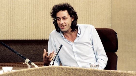Bob Geldof on The Late Late Show on 20 September 1985