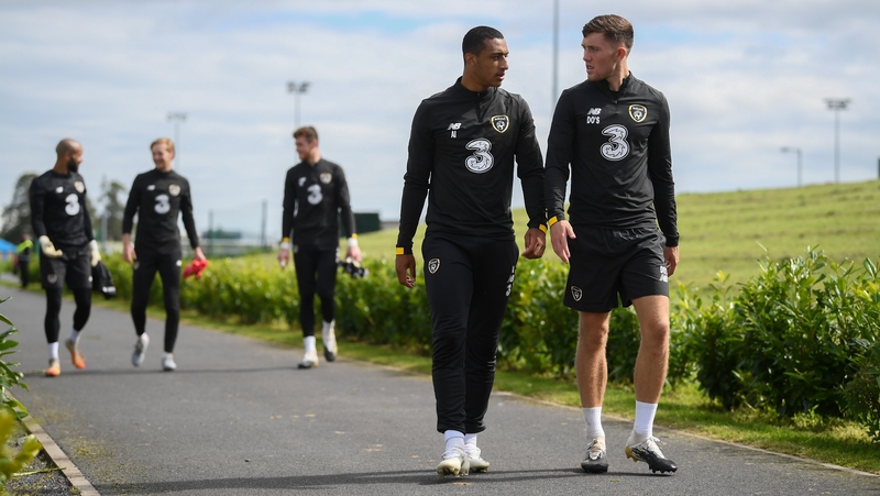 Adam Idah (L) and Dara O'Shea are among the Under-21s promoted to the senior squad