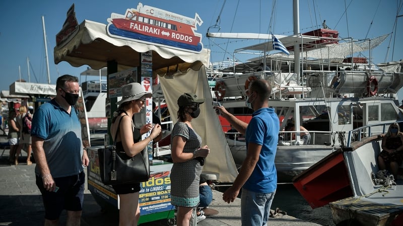 Greece's GDP shrank 14% between the three months of April to June