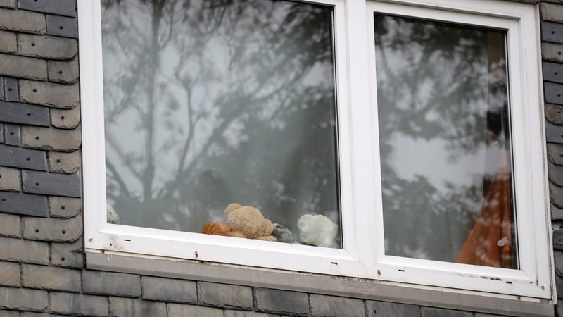 The children were found in a flat in the city of Solingen