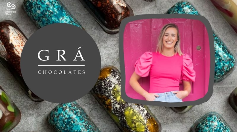 Gráinne Mullins set up her own artisan chocolate business - Grá Chocolates - in July