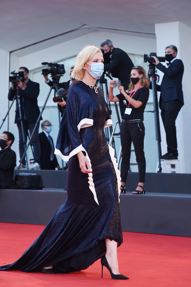 Cate Blanchett in Esteban Cortazar. Photo: Getty