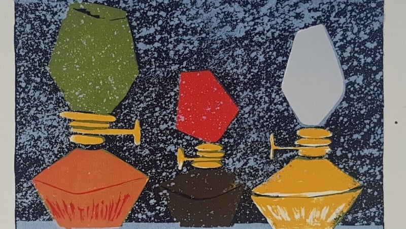 'Three Lamps' by Anne Yeats - daughter of WB Yeats - one of the works going on display in Sligo