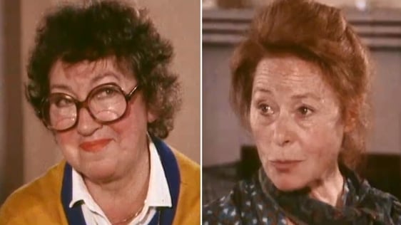 Maureen Potter and Siobhán McKenna.