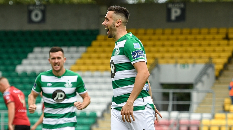 Rovers struck early to secure the result as Lafferty got himself on the scoresheet