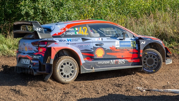 Breen claimed two stages on Saturday