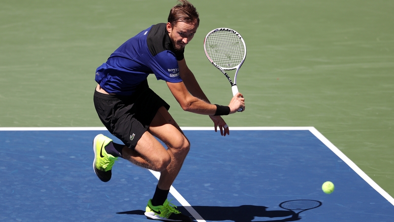 Medvedev beat JJ Wolf 6-3 6-3 6-2