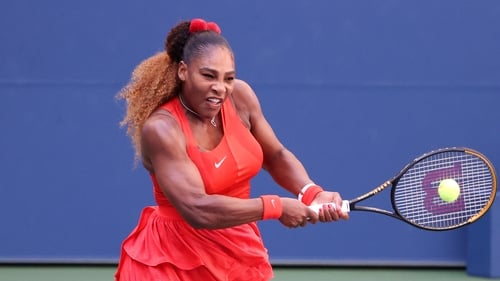 The American is four matches from her target