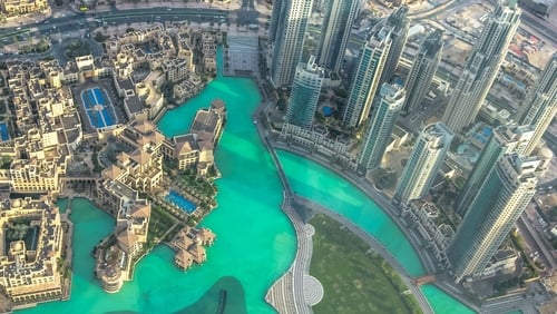 Who needs drones, when you have skyscrapers.