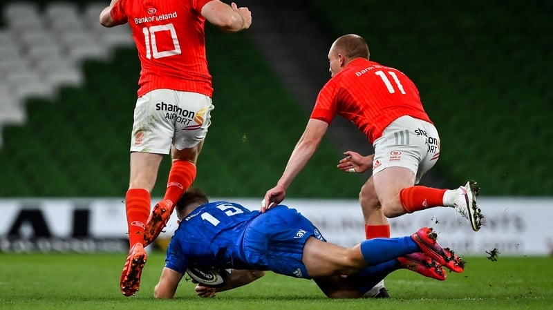 Larmour was replaced Friday night after a coming together with JJ Hanrahan