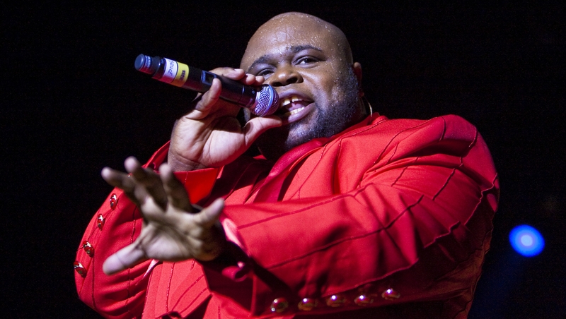 Bruce Williamson, pictured onstage with The Temptations at London's O2 Arena in March 2010