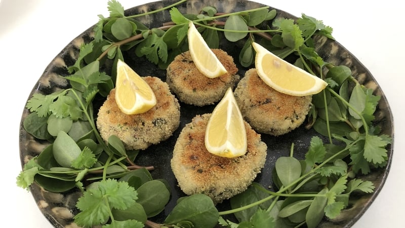 There are so many sauces and salads that will be good with the crisp cooked cakes.