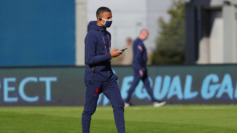 Mason Greenwood had to leave the England squad