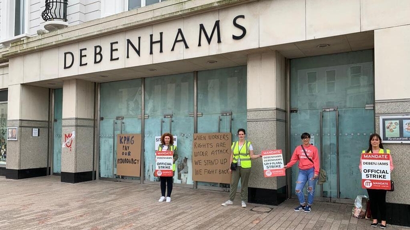 The move comes as the seven-month Debenhams dispute over enhanced redundancy payments remains deadlocked