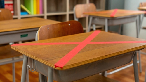 The HPSC says while the outbreaks are associated with the school, 'transmission of the virus within the school has not necessarily been established'