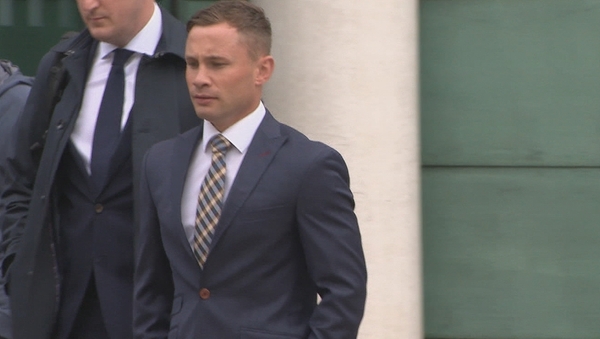 Carl Frampton outside court in Belfast