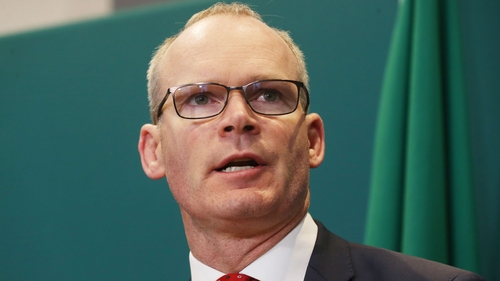 Simon Coveney described the UK's positioning today as 'problematic and illegal'