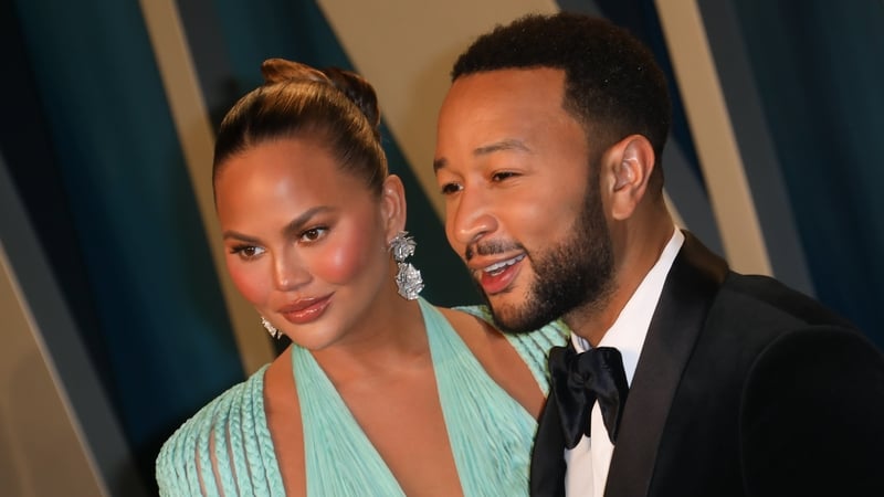 Chrissy Teigen with John Legend