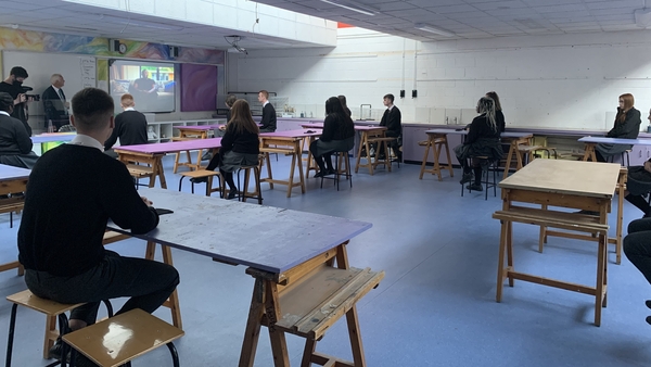 Students were called in early to school to watch the video