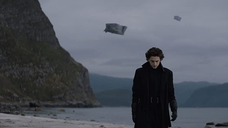 Timothee Chalamet as Paul Atreides in Dune