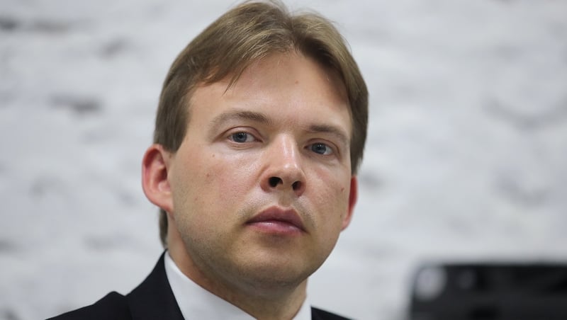 Maxim Znak, a lawyer and a member of the Coordination Council of the Belarusian opposition