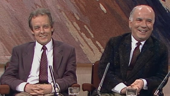 Jim Sheridan and Noel Pearson, The Late Late Show (1990)