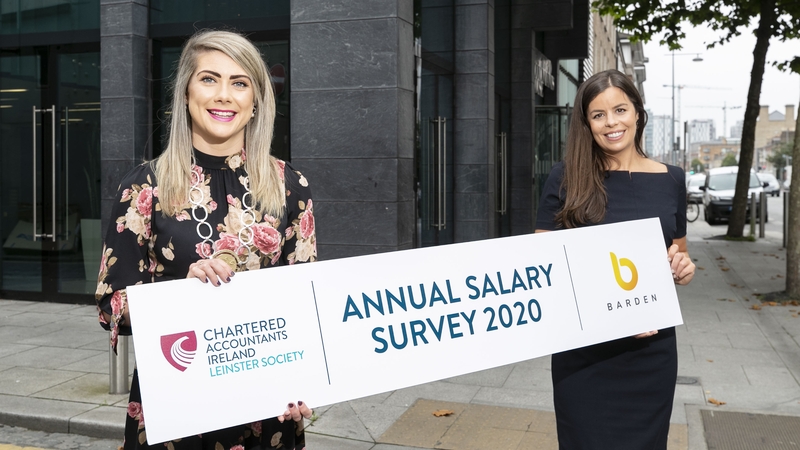 Áine Crotty, Chairman of Chartered Accountants Leinster Society and Sarah Murphy, Barden