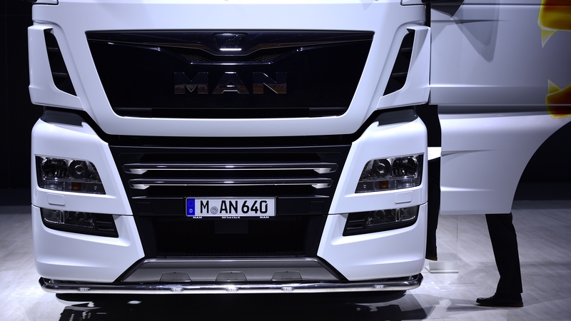 MAN, which is controlled by Volkswagen, is targeting cost savings of €1.8 billion