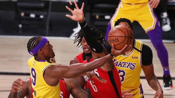 Rajon Rondo made a significant impact from the bench for the Lakers