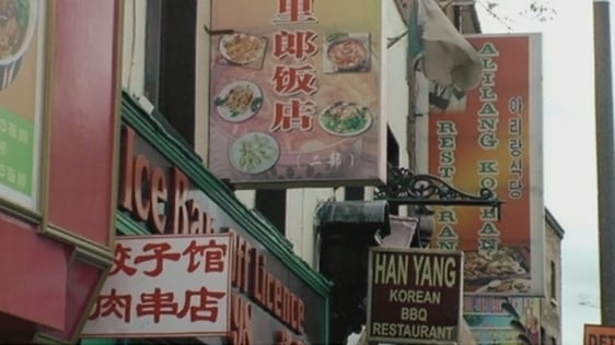 Parnell Street in Dublin, 2005.