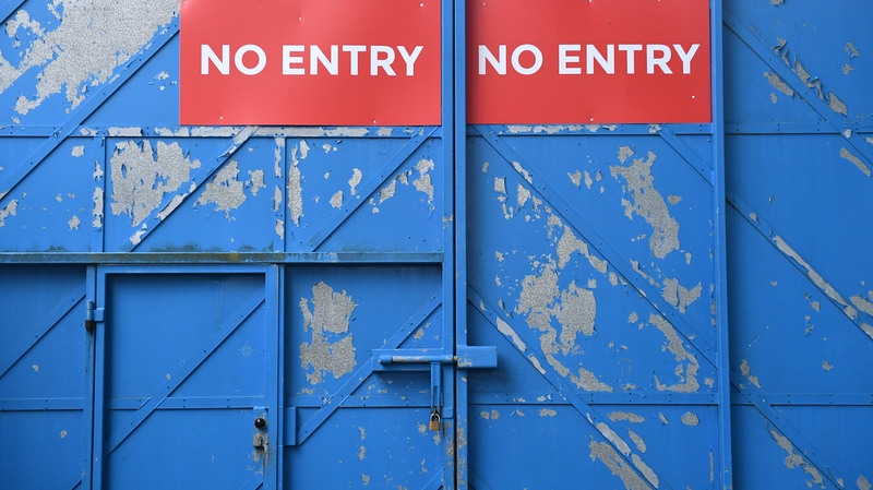 Fans have been locked out around the country since last month