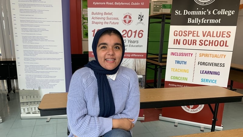 Rania Khawer will be studying pharmacy at Trinity College in Dublin