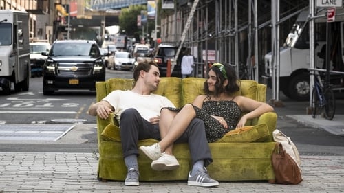 Sofa so good: Dacre Montgomery and Geraldine Viswanathan