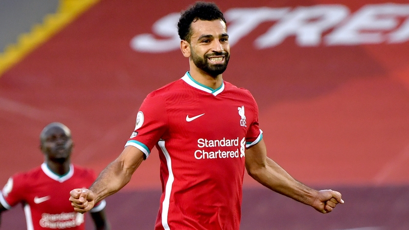 Mo Salah's hat-trick included two penalties