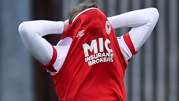Chris Forrester saw his St Pat's side draw another blank