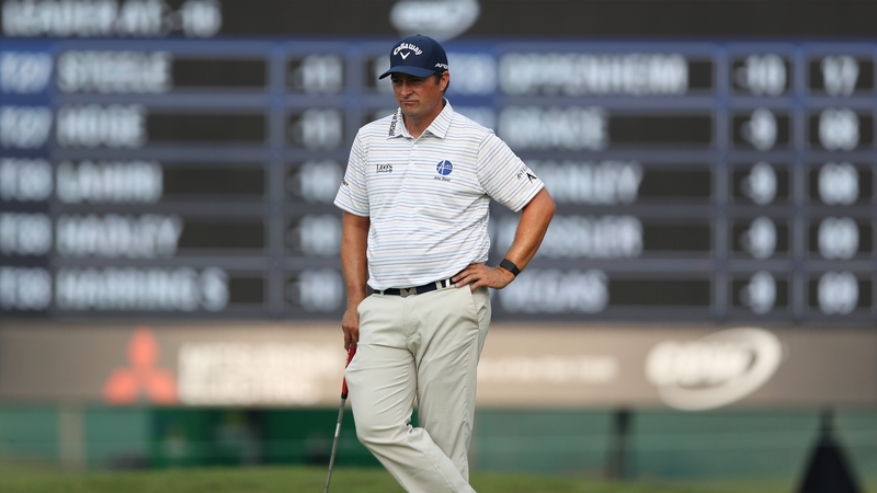 Brian Stuard hit a 66 on Moving Day to share the lead in California