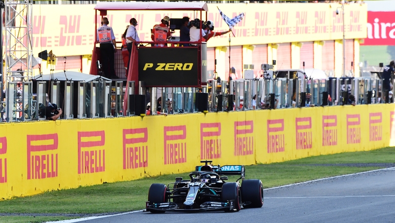 Hamilton is now 55 points clear in the Drivers Championship