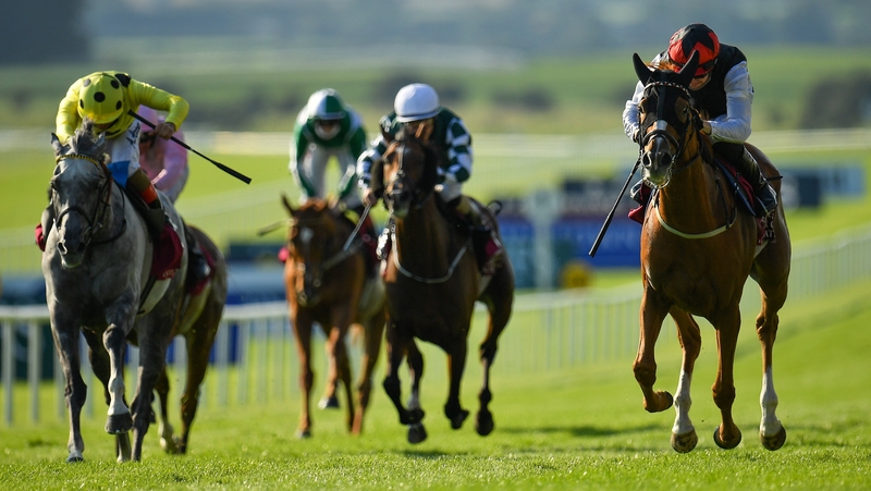 Search For A Song, right, with Oisin Orr up wins