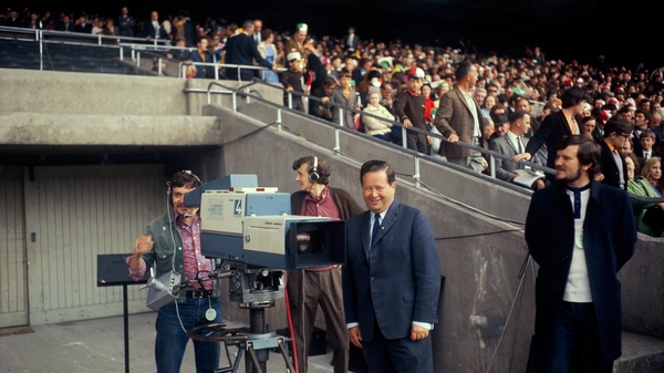 Micheál O'Hehir was for nearly half a century the voice of the GAA