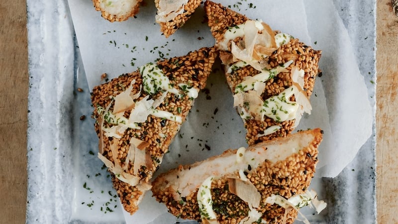 Real-deal prawn toast – for when you get a takeaway craving.