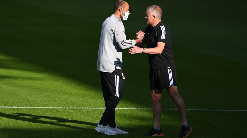 Nuno Espirito Santo and Chris Wilder both took positives from the perfromances of their sides at Bramall Lane