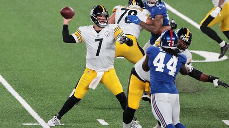 Ben Roethlisberger (7) made a telling impact