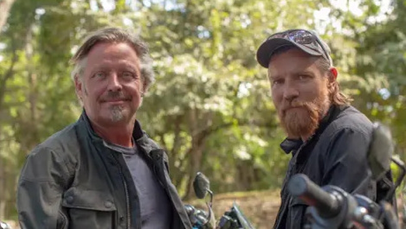 (L-R) Charley Boorman, Ewan McGregor (Courtesy of Apple TV+/PA)